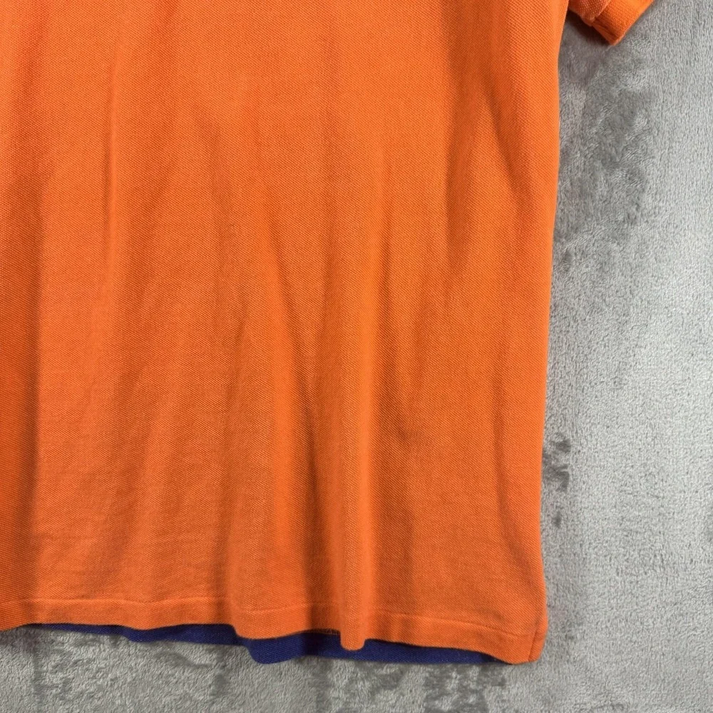 Polo Ralph Lauren Signal Speedboat Polo Shirt Men's XL Orange Classic Fit